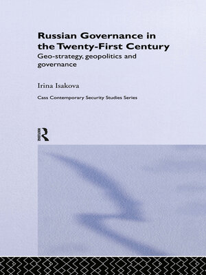 cover image of Russian Governance in the 21st Century